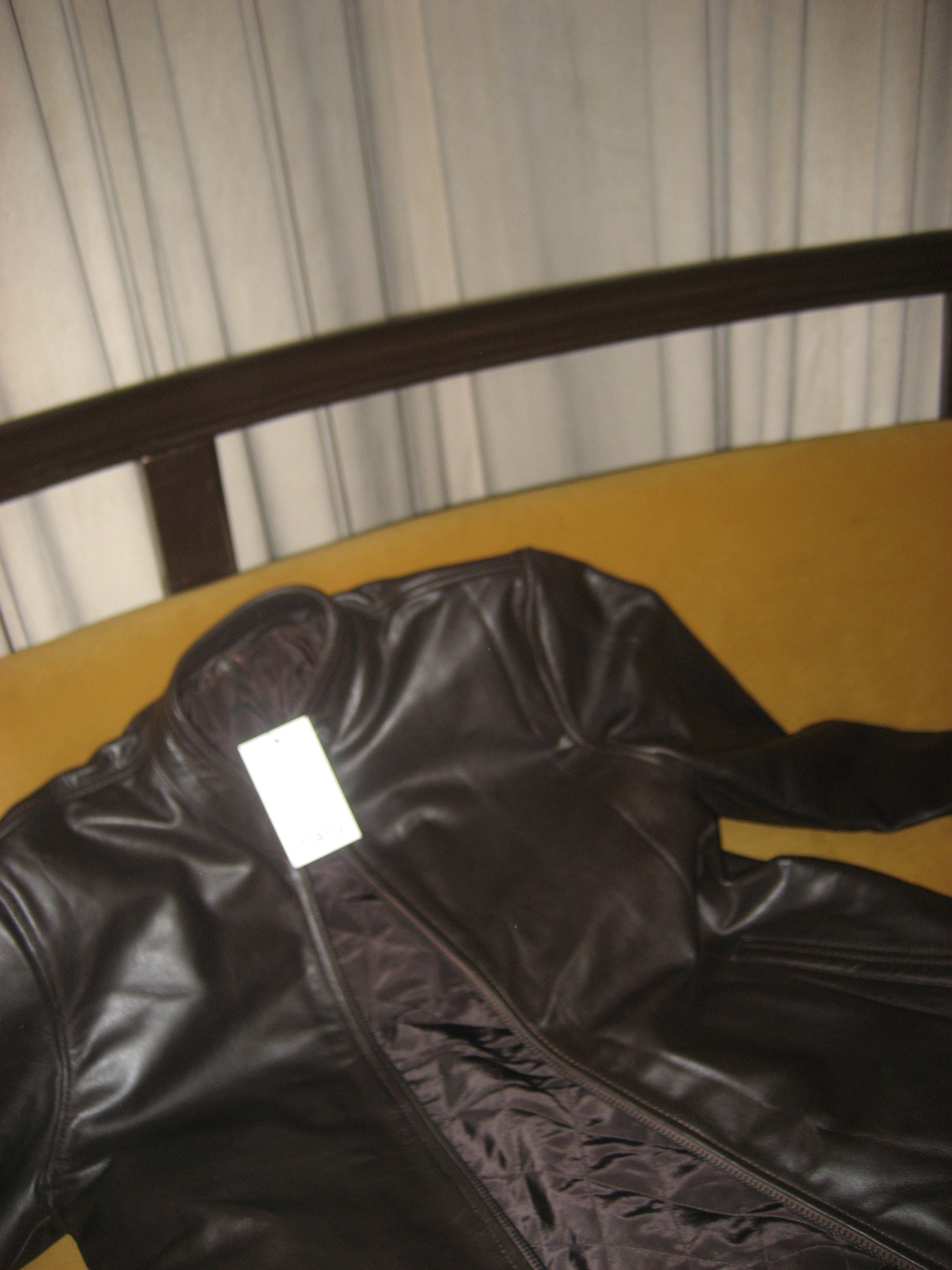The maru Kiso Leather Jacket