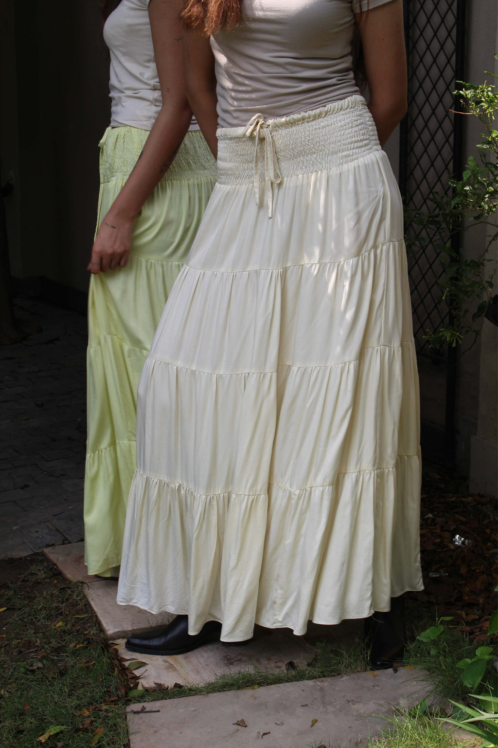 The Golden Hour Skirt – Cream