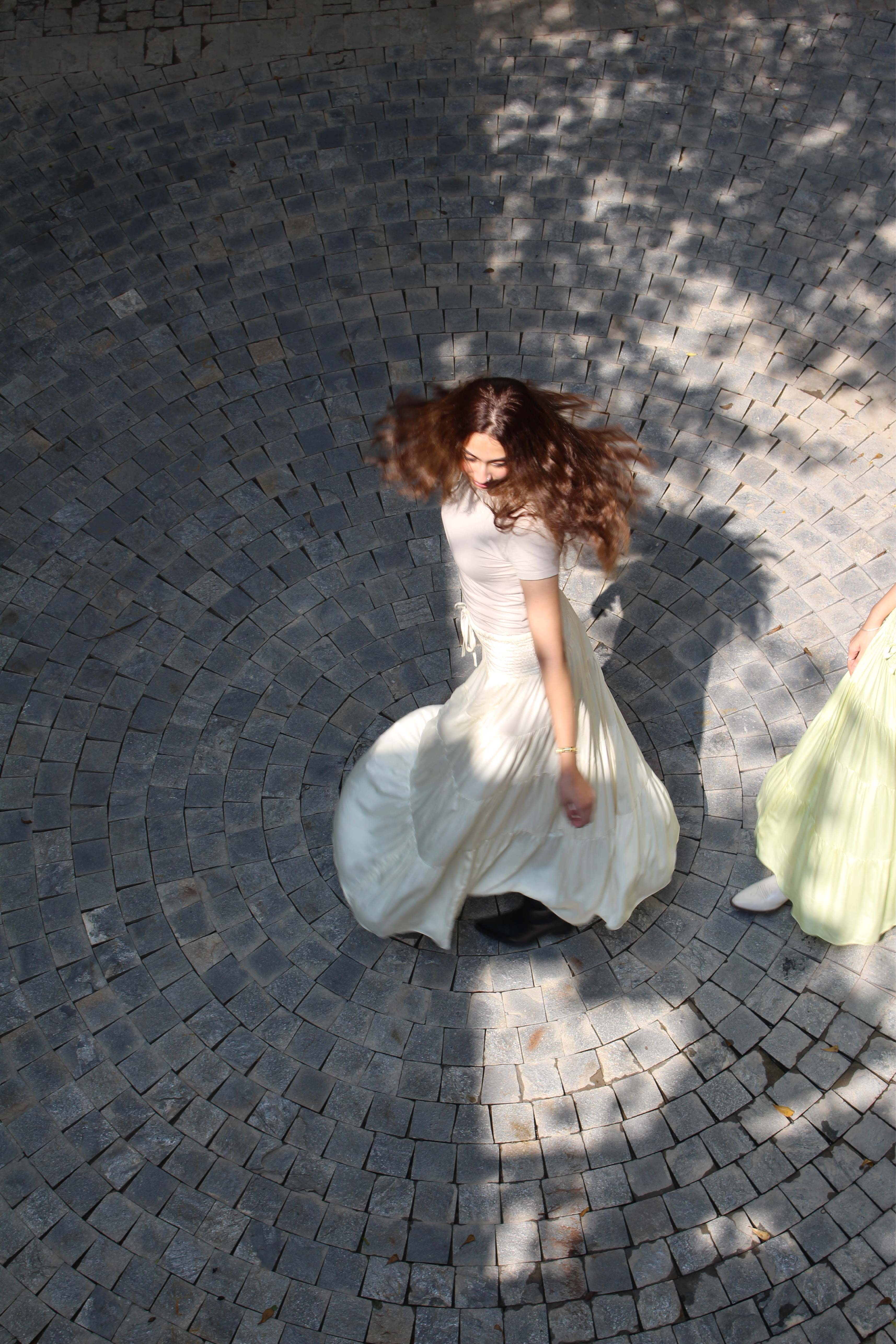 The Golden Hour Skirt – Cream