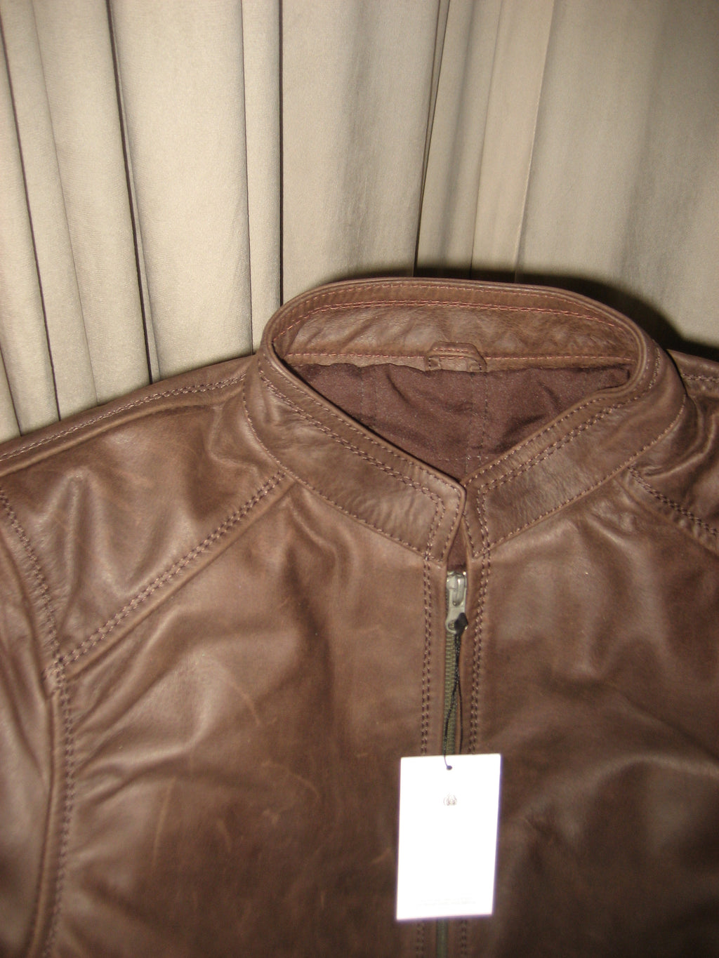 The maru Obsidian Leather Jacket