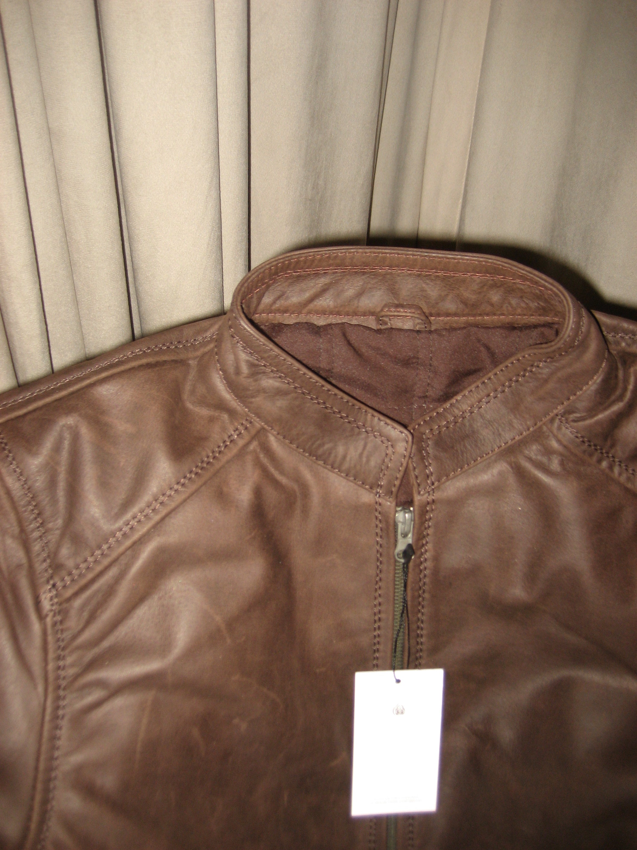 The maru Obsidian Leather Jacket