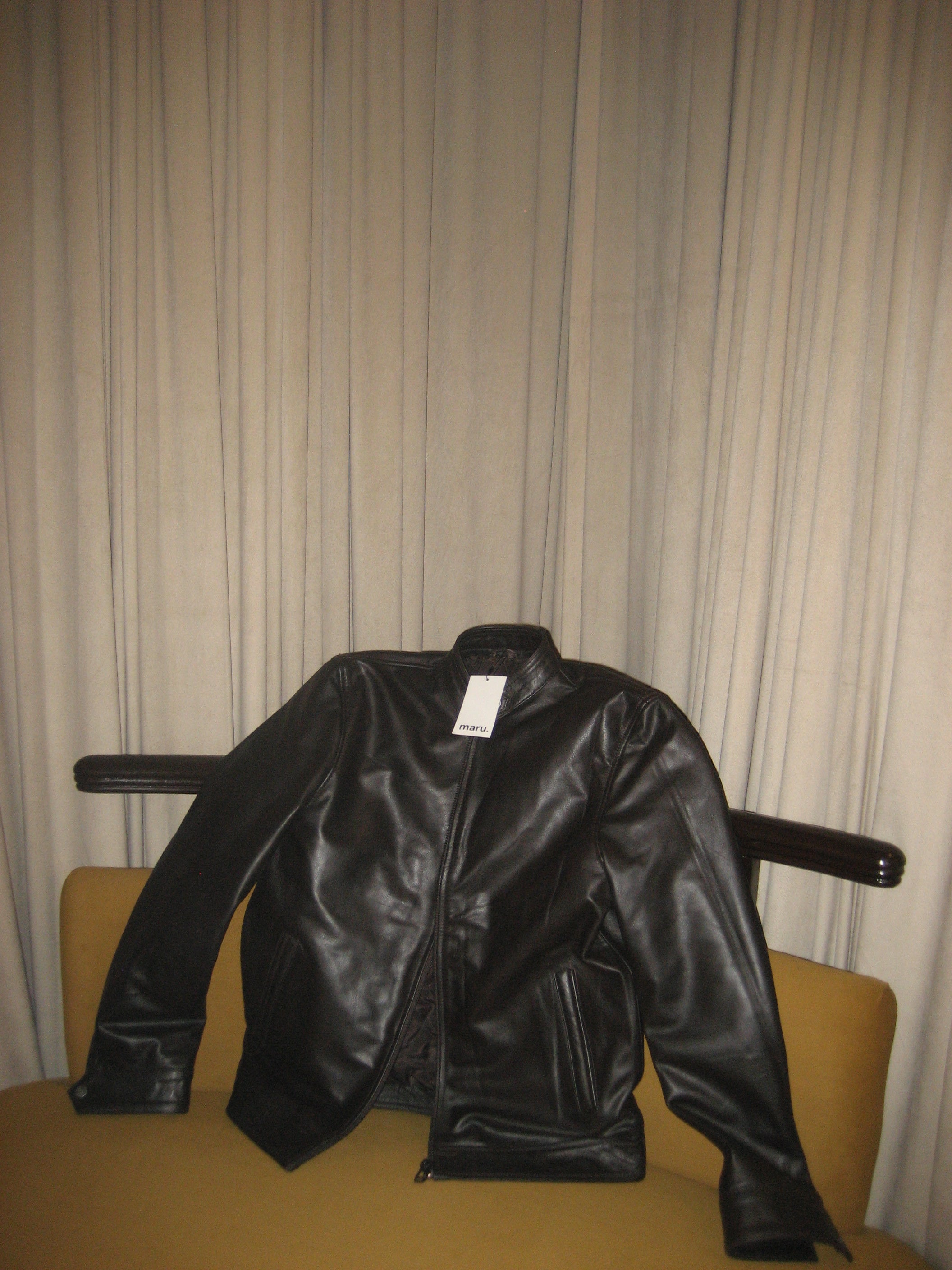 The maru Kiso Leather Jacket
