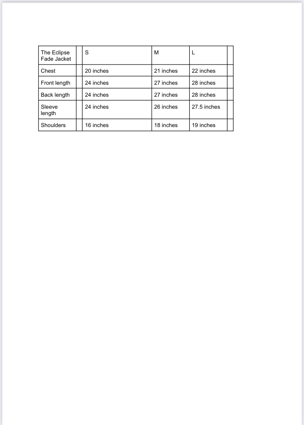 The Eclipse Fade Jacket