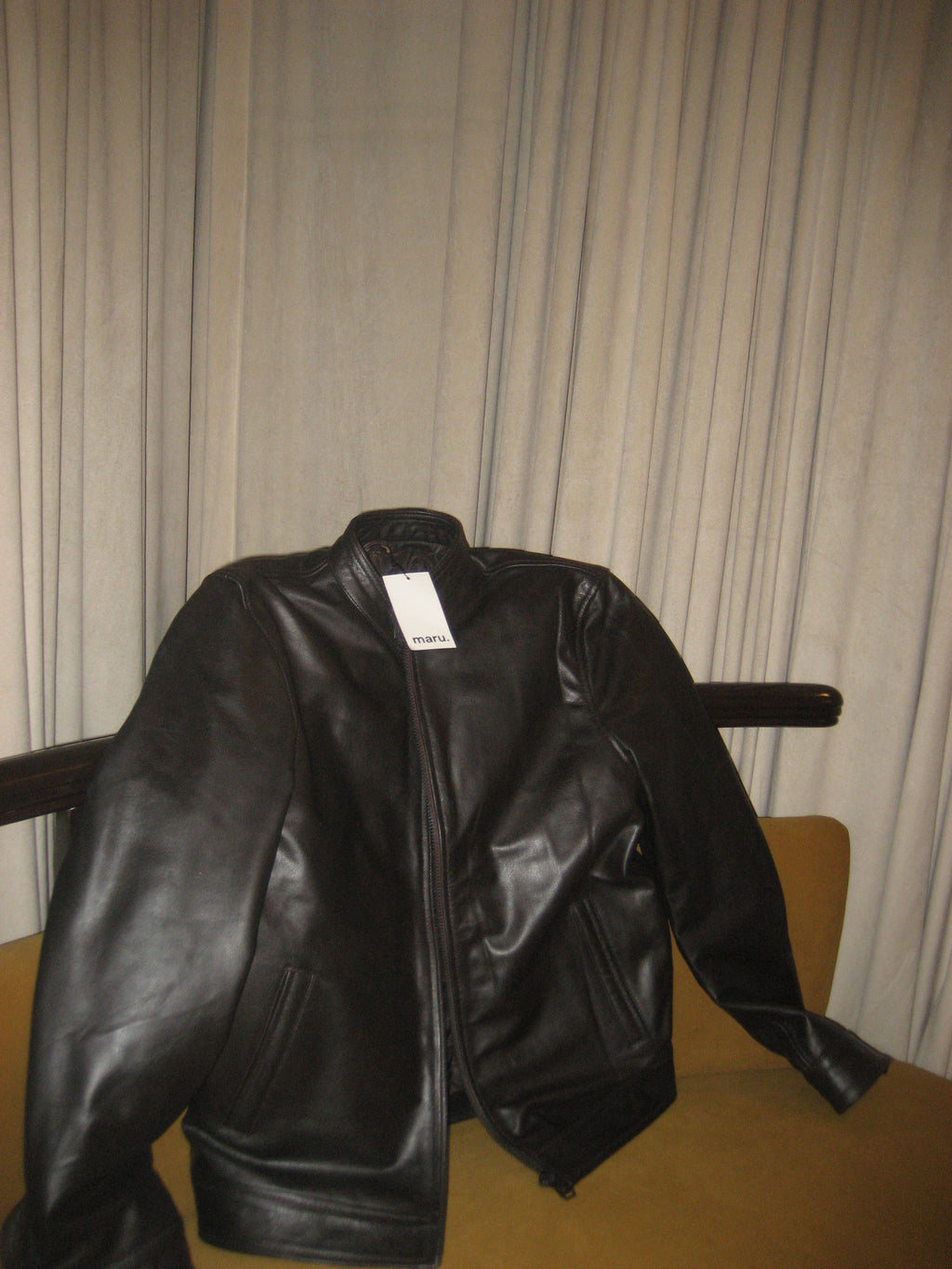 The maru Kiso Leather Jacket