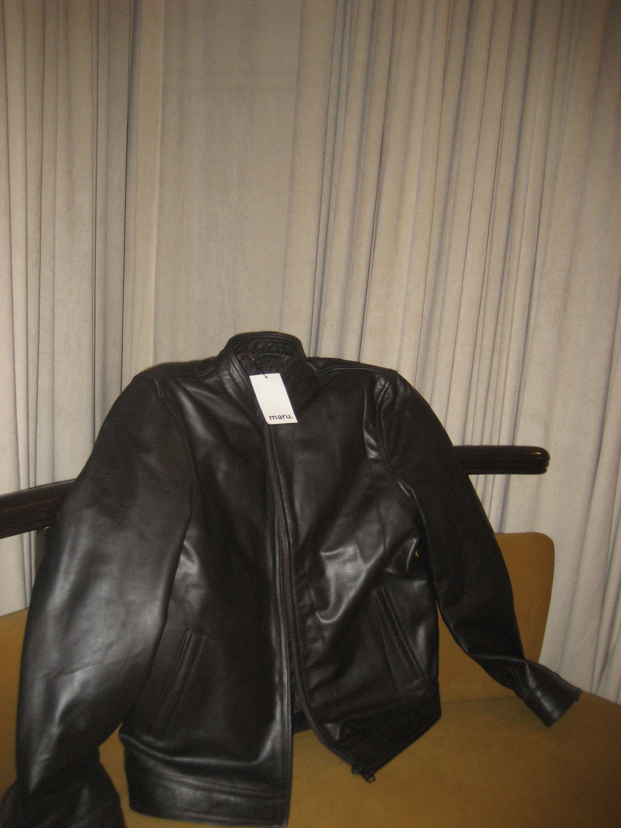 The maru Kiso Leather Jacket
