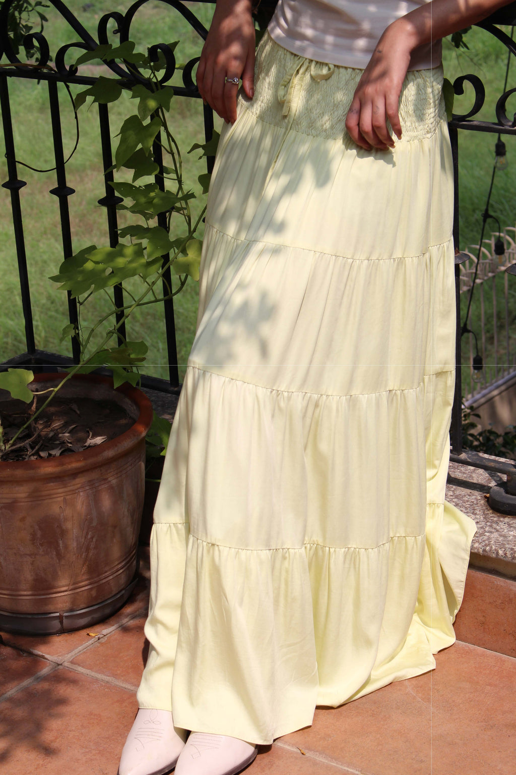 The Golden Hour Skirt – Kate’s Yellow